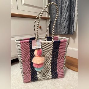 Squeeze de Citron Rose Marine Cocoles Citron Bag Large